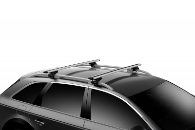 Багажник на крышу Thule Chevrolet TrailBlazer 2012-2023 серебристый от интернет-магазина AUTOBOKS.kz. 