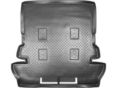 Коврики в багажное отделение с фартуком для Toyota LC-200 (J20A) (2007) (7 мест)