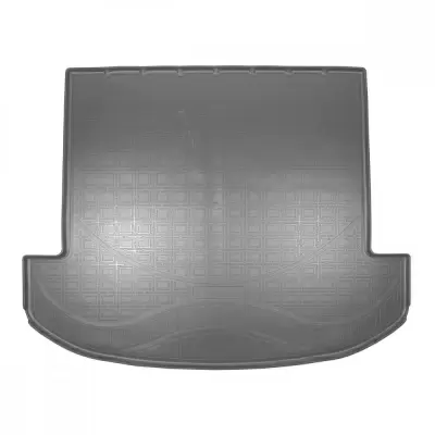 Коврики в багажное отделение для Kia Sorento IV (MQ4) (2020) (7 мест) (сложенный 3 ряд) (серый)