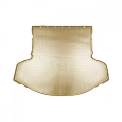 Коврики в багажное отделение для Mazda CX-9 II (2017) (5 мест) (сложенный 3 ряд) (бежевый)