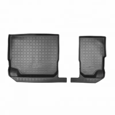 Коврики салонные для Skoda Kodiaq (2017) (3 ряд)