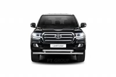Защита заднего бампера угловая 63мм (НПС) Toyota LAND CRUISER 200 2016- от Интернет-Магазина Autoboks.kz
