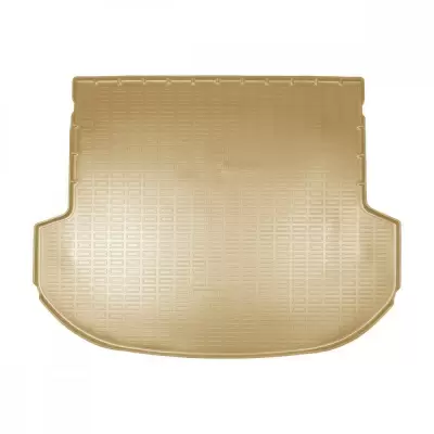 Коврики в багажное отделение для Hyundai Santa Fe (2020) (5-ти местная версия) (бежевый)