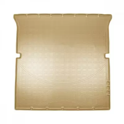Коврики в багажное отделение для BMW X7 (G07) (2018) (сложенный 3 ряд) (бежевый)