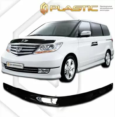 Мухобойка (дефлектор капота) для Honda Elysion Prestige 2006-2008 (арт. 2010010106942)