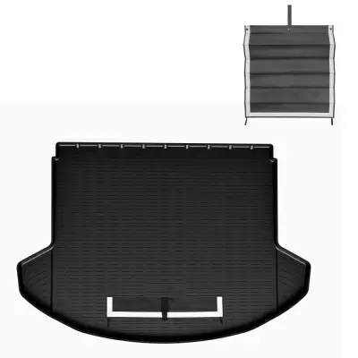 Коврики в багажное отделение с текстильным фартуком для  Changan CS75 Plus (I,II,III поколение) (2019-2025)