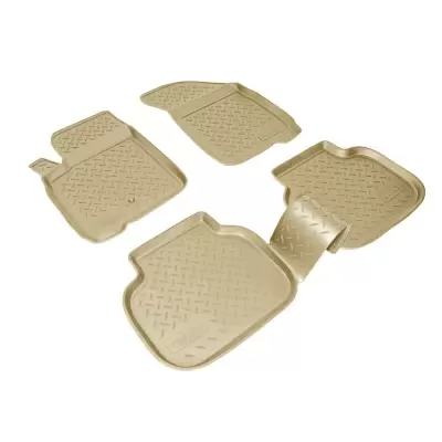 Коврики салонные для Dodge Journey (2008)\ Fiat Freemont (JC) (2011) (бежевый)