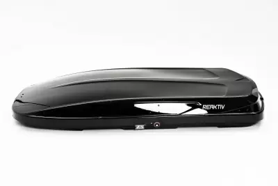 Автобокс REAKTIV Plasma 500 черный глянцевый двустороннее 500 л от интернет-магазина AUTOBOKS.kz. 