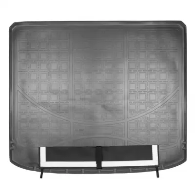 Коврики в багажное отделение с фартуком для Nissan X-Trail (T31) (2010) (без органайзера)