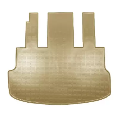 Коврики в багажное отделение для Hyundai Staria (2021) (8 мест) (бежевый)