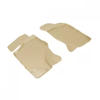 Коврики салонные для Nissan NP300 (2009) (бежевый)