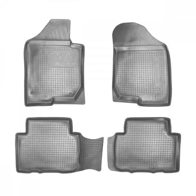 Коврики салонные для KamAZ 43118/65115/53605 (классическая кабина) (серый)