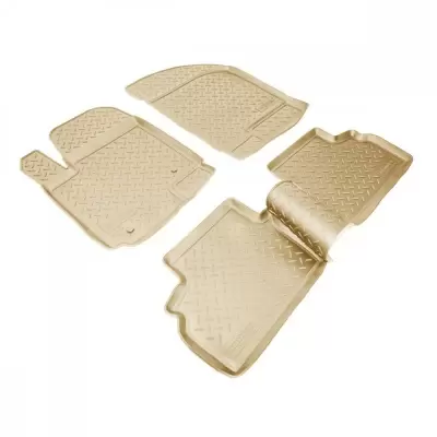 Коврики салонные для Chery Indis (2011) (бежевый)