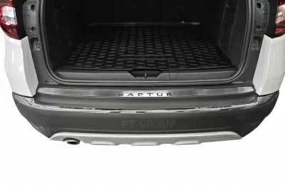 Накладка на задний бампер (НПС) Renault Kaptur с 2016 на автомобиль от Интернет-Магазина Autoboks.kz