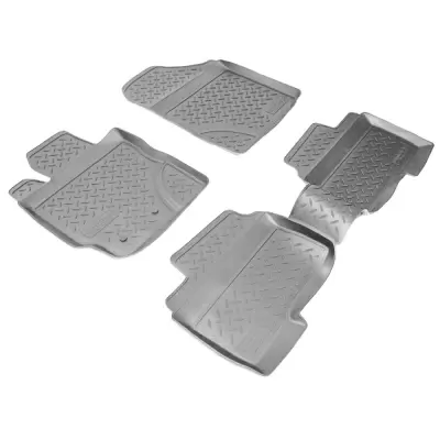 Коврики салонные для Toyota Yaris (XP9) (2005) (серый)