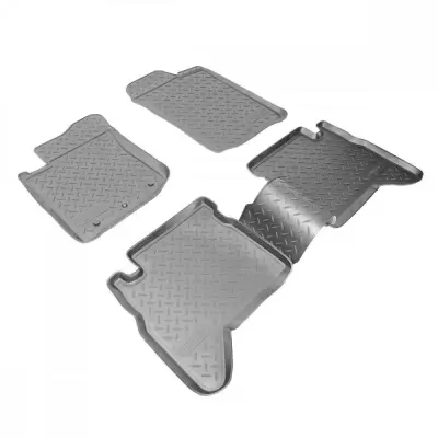 Коврики салонные для Suzuki Grand Vitara (3 дв) (2005) (серый)