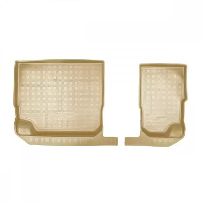 Коврики салонные для Skoda Kodiaq 3D (2017) (бежевый)