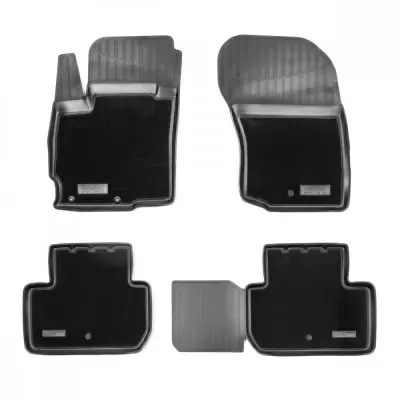 Коврики салонные комбинированные для Mitsubishi Outlander (2012)