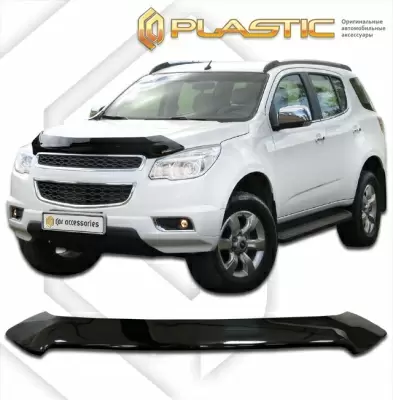 Мухобойка (дефлектор капота) для Chevrolet TrailBlazer 2012-2016 (арт. 2010010110475)