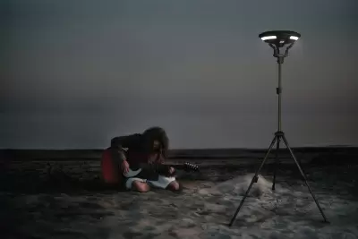 Светильник Wild Land UFO Solar Garden черный