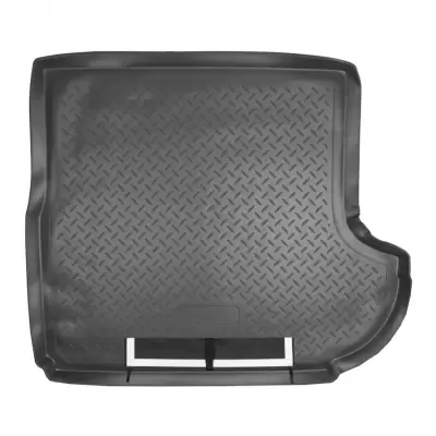 Коврики в багажное отделение с фартуком для Mitsubishi Outlander XL (SUB)\ Citroen C-Crosser (V) (SUB)\ Peugeot 4007 (2006-2012) (SUB)