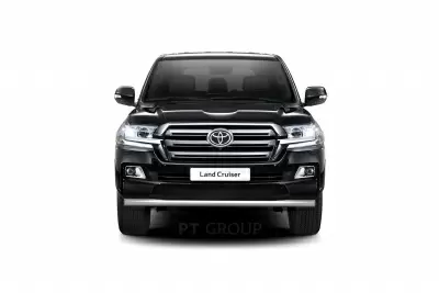 Защита переднего бампера одинарная 63мм (НПС) Toyota LAND CRUISER 200 2014- от Интернет-Магазина Autoboks.kz