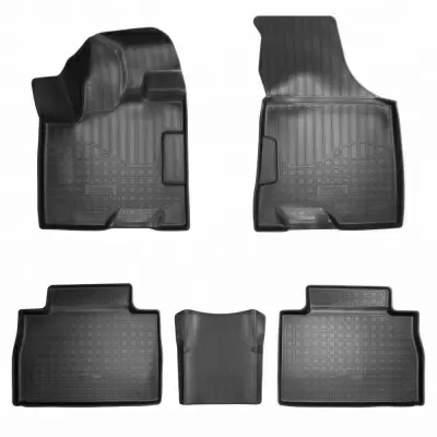 Коврики салонные для GAC GS8 3D (2016) (5 мест)