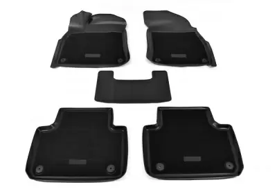 Коврики салонные комбинированные для Volkswagen Touareg III 3D (2018)