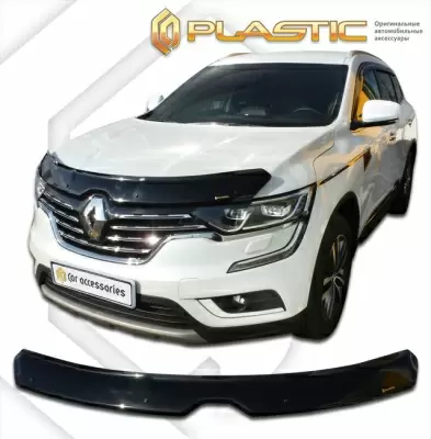 Мухобойка (дефлектор капота) для Renault Koleos 2016+  (арт. 2010010112851)