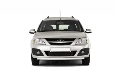 Защита переднего бампера одинарная O51 мм (НПС) LADA Largus с 2012