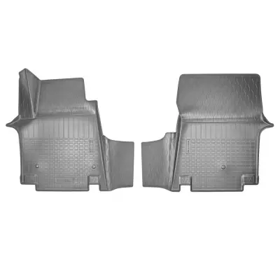 Коврики салонные для Hyundai Staria 3D (2021) (1 ряд 7 мест) (серый)