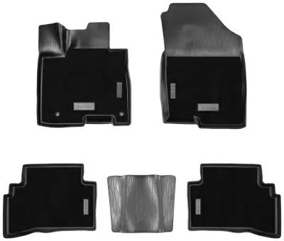 Коврики салонные комбинированные для Hyundai Tucson IV 3D (2021) (евро короткая база)