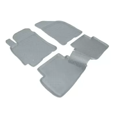 Коврики салонные для Chevrolet Lacetti 3D (2004-2013) (серый)
