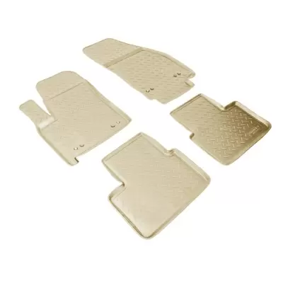 Коврики салонные для Opel Meriva (2011) (бежевый)