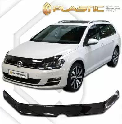 Мухобойка (дефлектор капота) для Volkswagen Golf 2012-2016 (арт. 2010010110819)