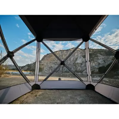 Палатка Wild Land Hub Screen House 400 XL Cube серый