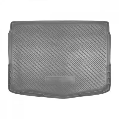 Коврики в багажное отделение для Nissan Qashqai (J11) (2014)\ Nissan Qashqai (J11) (2019) (с полноразмерной запаской 17Ал) (серый)