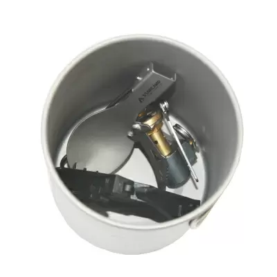 Плитка-горелка с кружкой из титана STARCAMP HX-TKT01