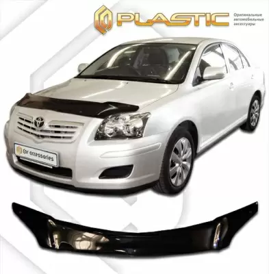 Мухобойка (дефлектор капота) для Toyota Avensis 2003-2008 (арт. 2010010100940)