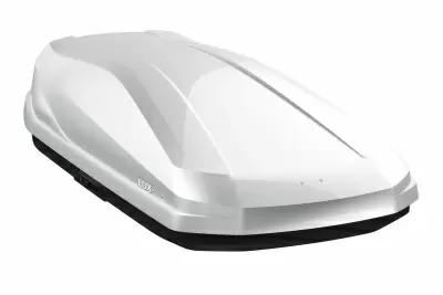 Автобокс LUX IRBIS 175 белый глянец 450л от интернет-магазина AUTOBOKS.kz. 