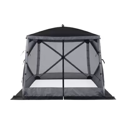 Палатка Wild Land Hub Screen House 400 XL Cube серый