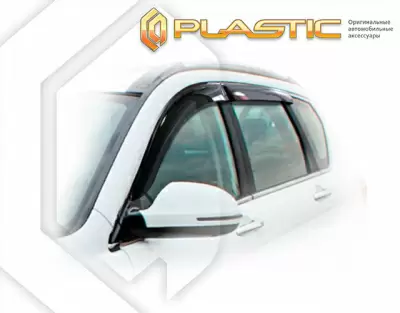Ветровики на дверь CA Plastic 2010030311166 для Haval H6 2014-2020