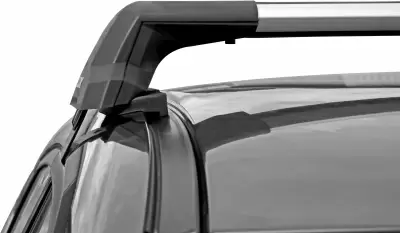 Багажник на крышу CITY для Toyota Highlander 2013-2019 серебристый от интернет-магазина AUTOBOKS.kz. 