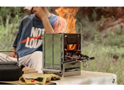 Дровяная печь STARCAMP HX-WS11 от магазина AUTOBOKS.kz. 