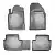 Коврики салонные для Peugeot 3008 3D (2017)\ Opel Grandland X 3D (2017) (серый) от интернет-магазина AUTOBOKS.kz. 