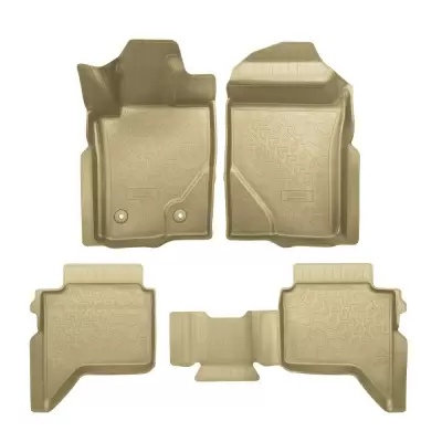 Коврики салонные для Volkswagen Amarok II (2022) (бежевый)