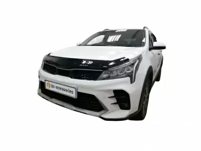 Мухобойка (дефлектор капота) CA Plastic 2010010115876 для Kia Rio X-Line 2020+ от интернет-магазина AUTOBOKS.kz. 