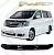 Мухобойка (дефлектор капота) для Toyota Alphard 2003-2008 (арт. 2010010103002) от интернет-магазина AUTOBOKS.kz. 