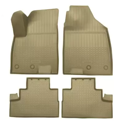 Коврики салонные для JETOUR DASHING (2022) (бежевый)