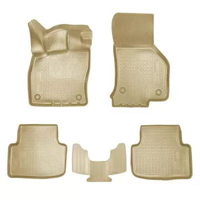 Коврики салонные для Cupra Formentor (2020) (бежевый)